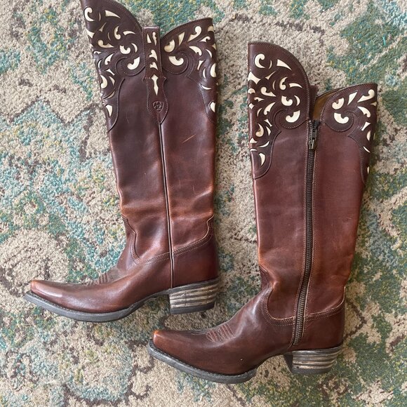 Ariat Hacienda 8B, Vintage Caramel | New with tags! - Picture 1 of 8